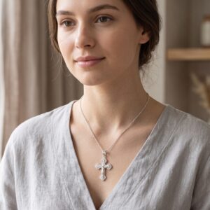 Sterling Silver Cross Pendant
