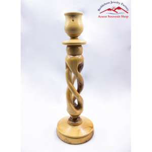 Candle holder Olive wood