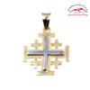 14K Gold Jerusalem Cross