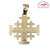 14K Gold Jerusalem Cross
