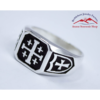  Silver Jerusalem Cross Ring4
