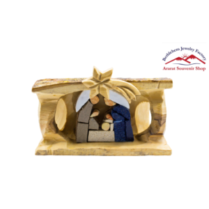 Olive Wood Nativity Scene
