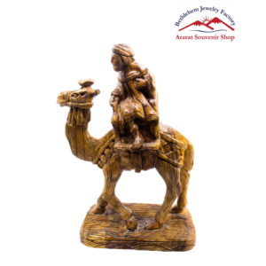 King on Camel wood