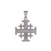 Jerusalem Cross Pendant with Bethlehem Star