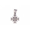 925 Sterling Silver Jerusalem Cross Pendant
