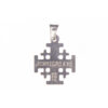 925 Sterling Silver Jerusalem Cross Pendant