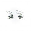 Silver Jerusalem Cross Earrings1