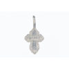 Silver Orthodox Cross Pendant