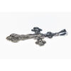 Silver Orthodox Cross pendant18