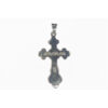Silver Orthodox Cross pendant18