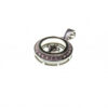 Silver Cross Spinning Pendant