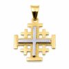 14K Gold Jerusalem Cross