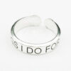 Sterling silver Personalized Rings