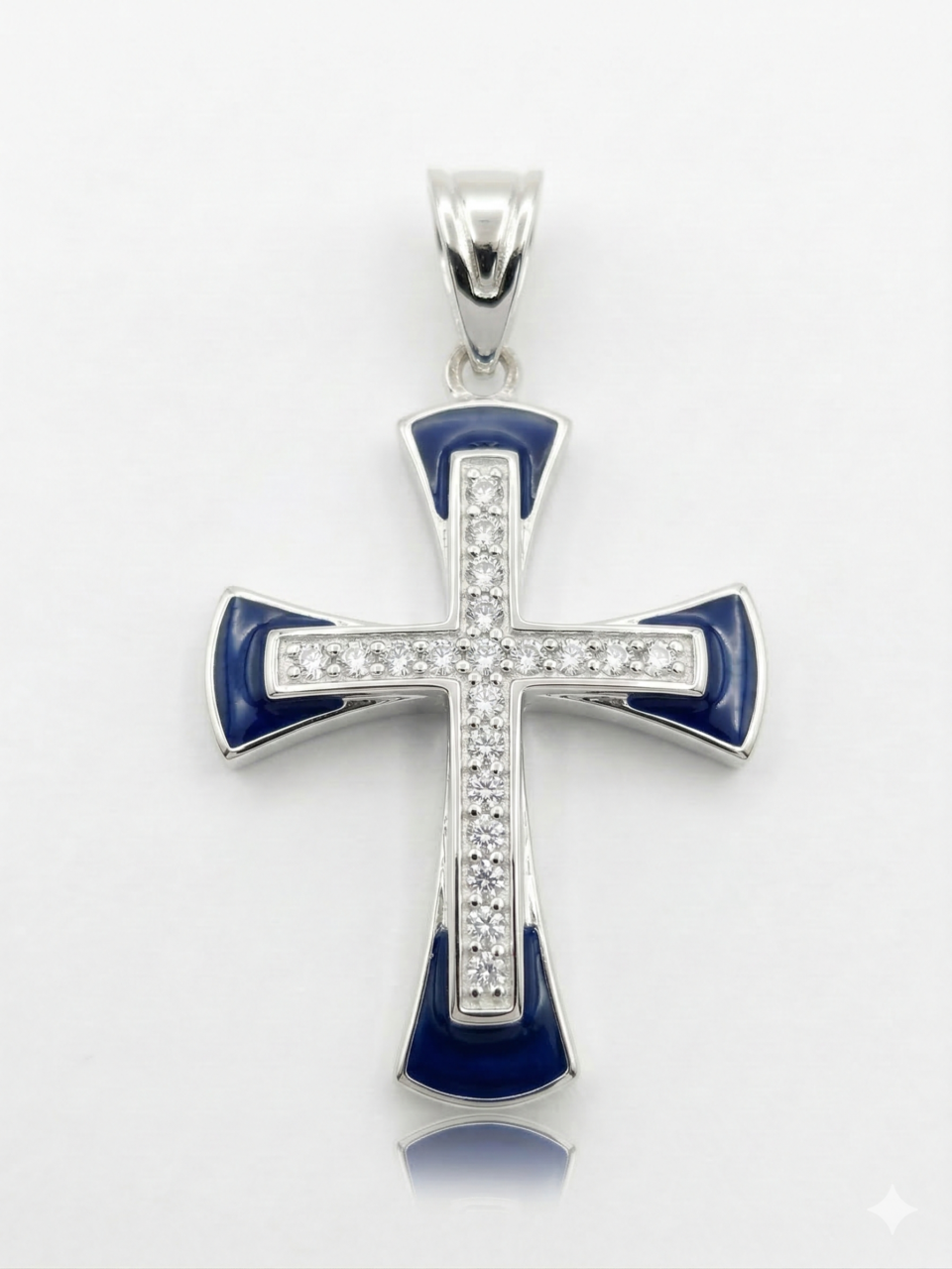 Jerusalem Cross With Enamel