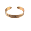 i love you bracelet