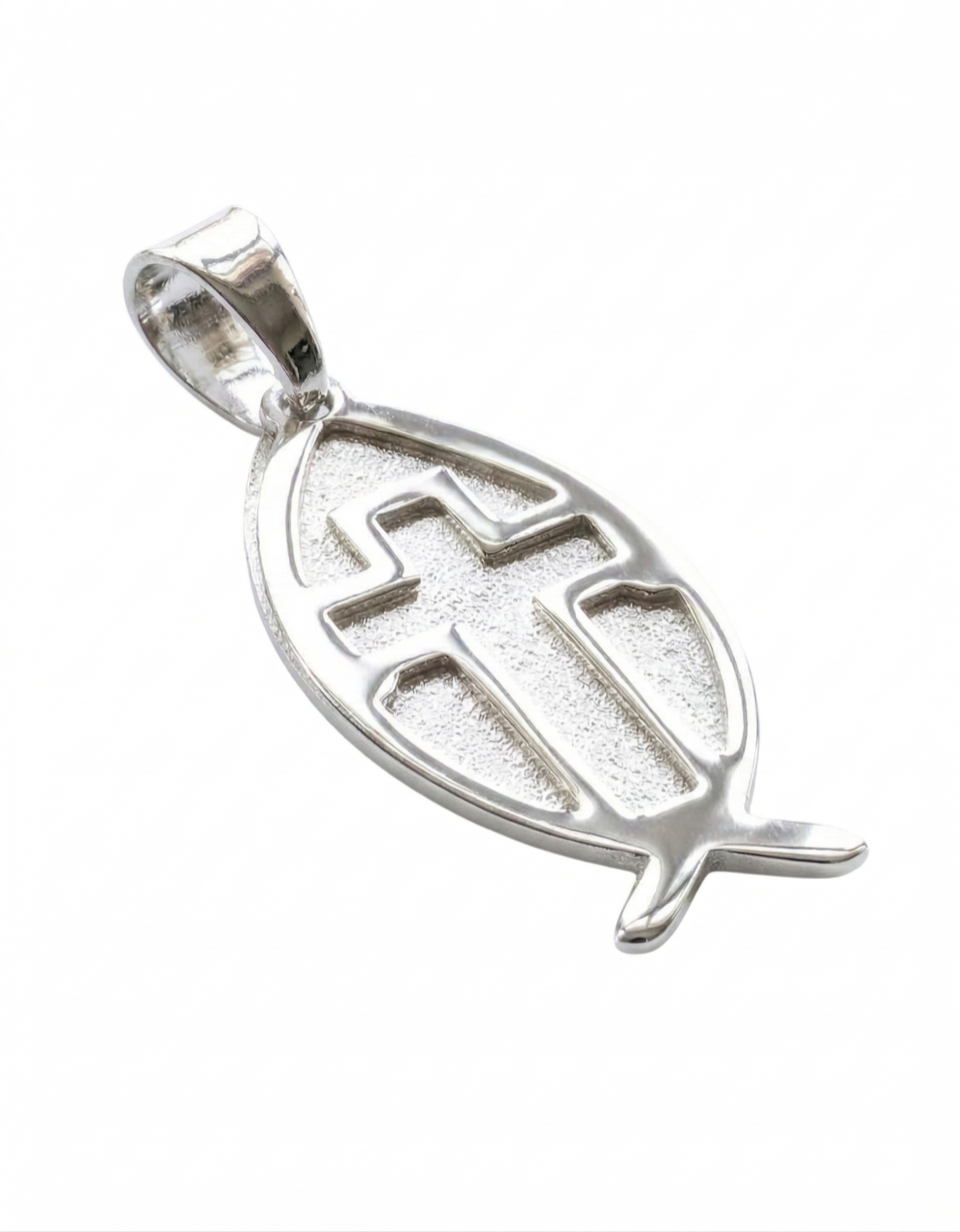 Fish Prayer Cross