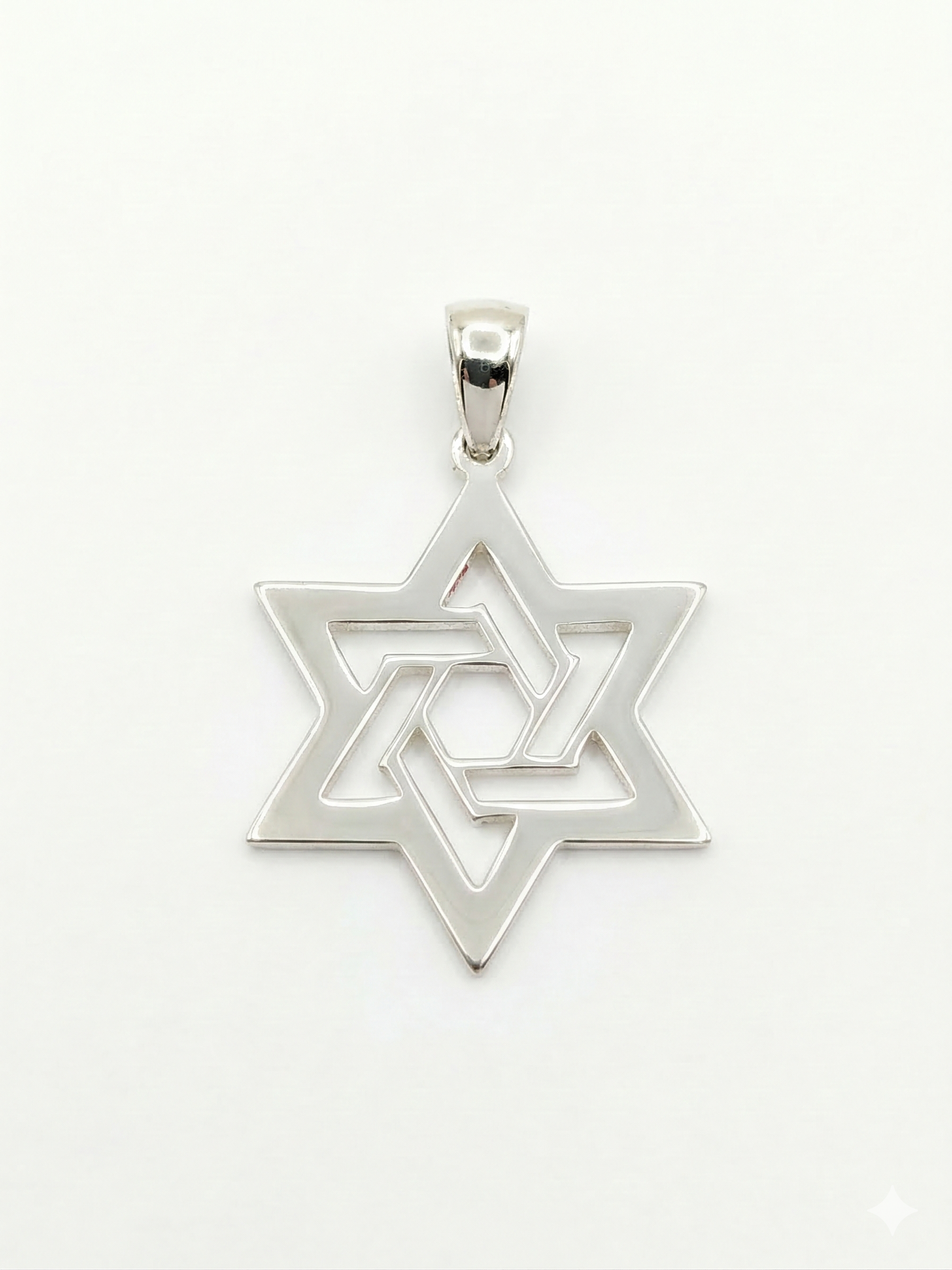 Silver Jewish David Star1