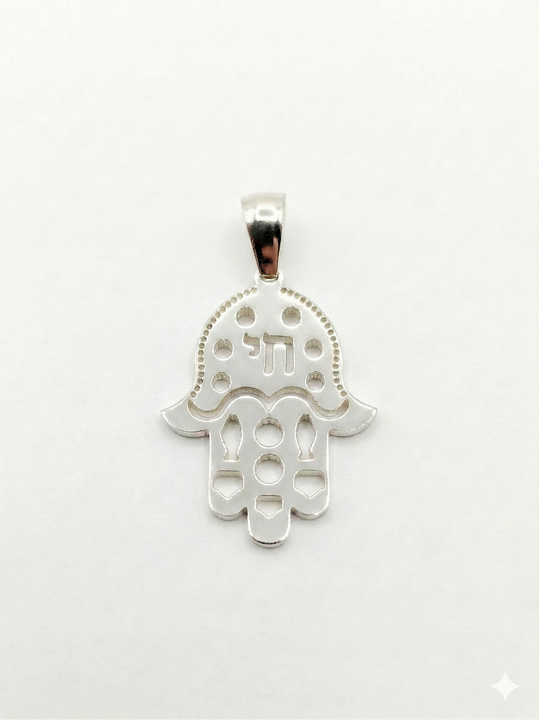  Silver Jewish Hand khai