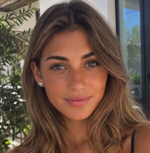 Silver Heart stud earring