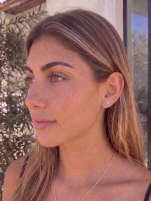  Fish with cross earring